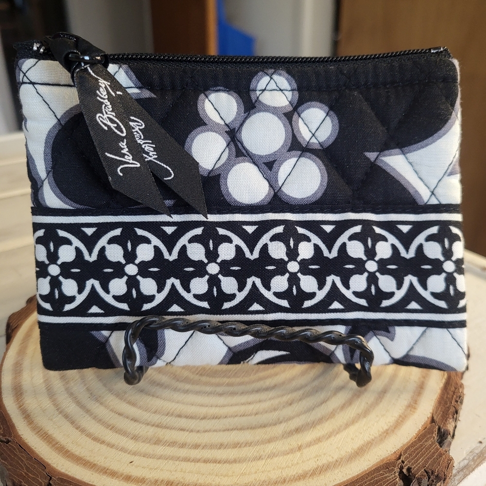 Vera Bradley Night And Day Small Quilted Coin Bag 2010 Retired.